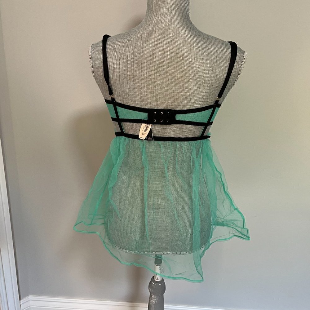 Victoria's Secret Babydoll 2 Piece Set 36C/M NWT - Picture 2 of 4